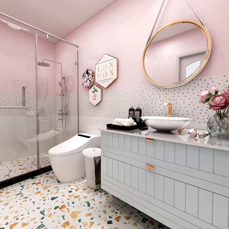 卫生间瓷砖配色效果图,卫生间铝扣板如何配色