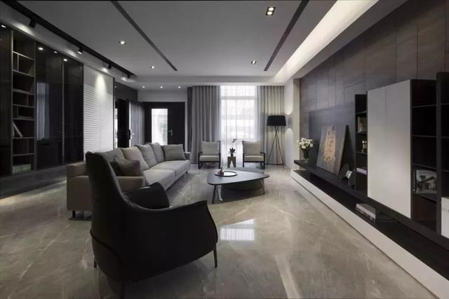 简约灰色地砖配什么沙发,简约的灰色地砖贴得真好看