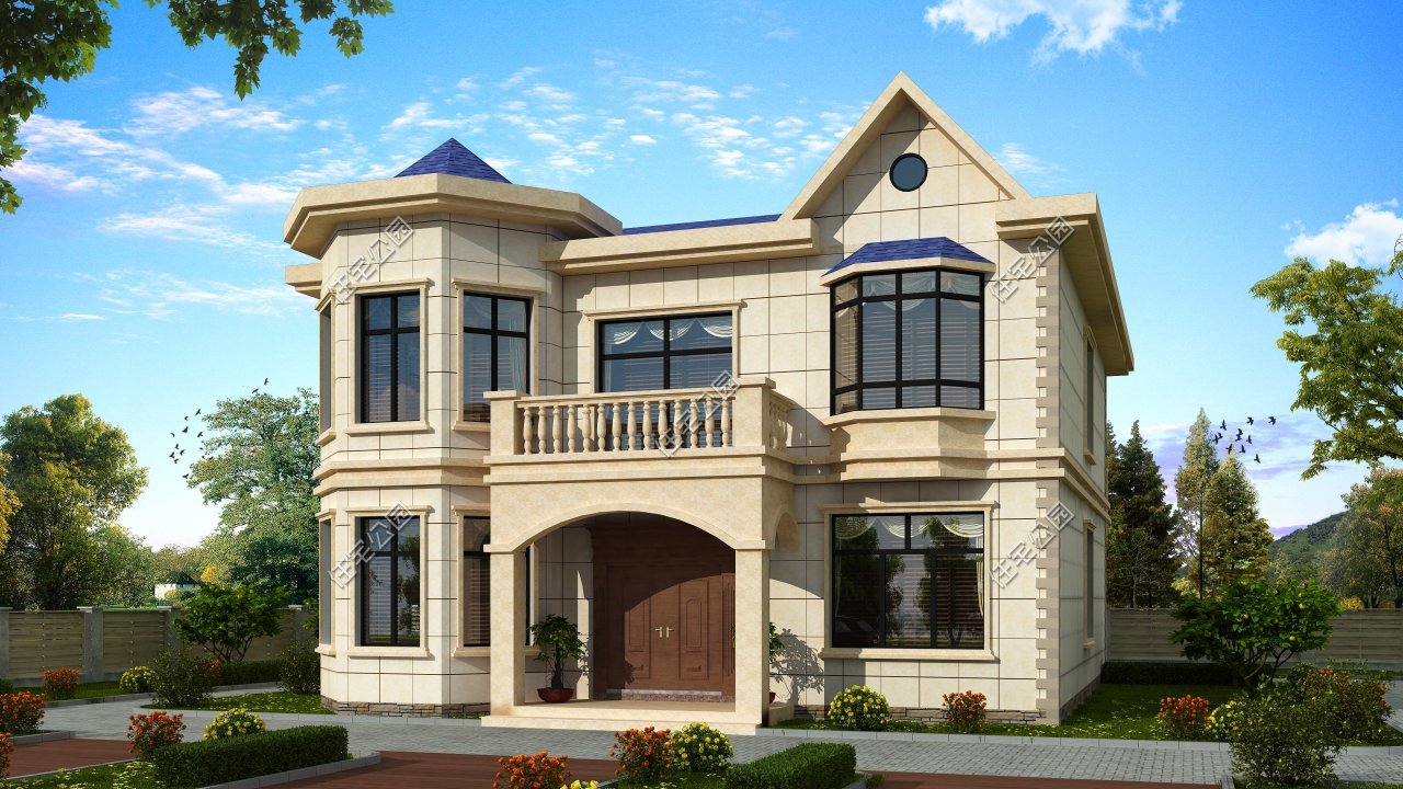 10套农村别墅合集中式小院,二层带露台18万左右乡村别墅