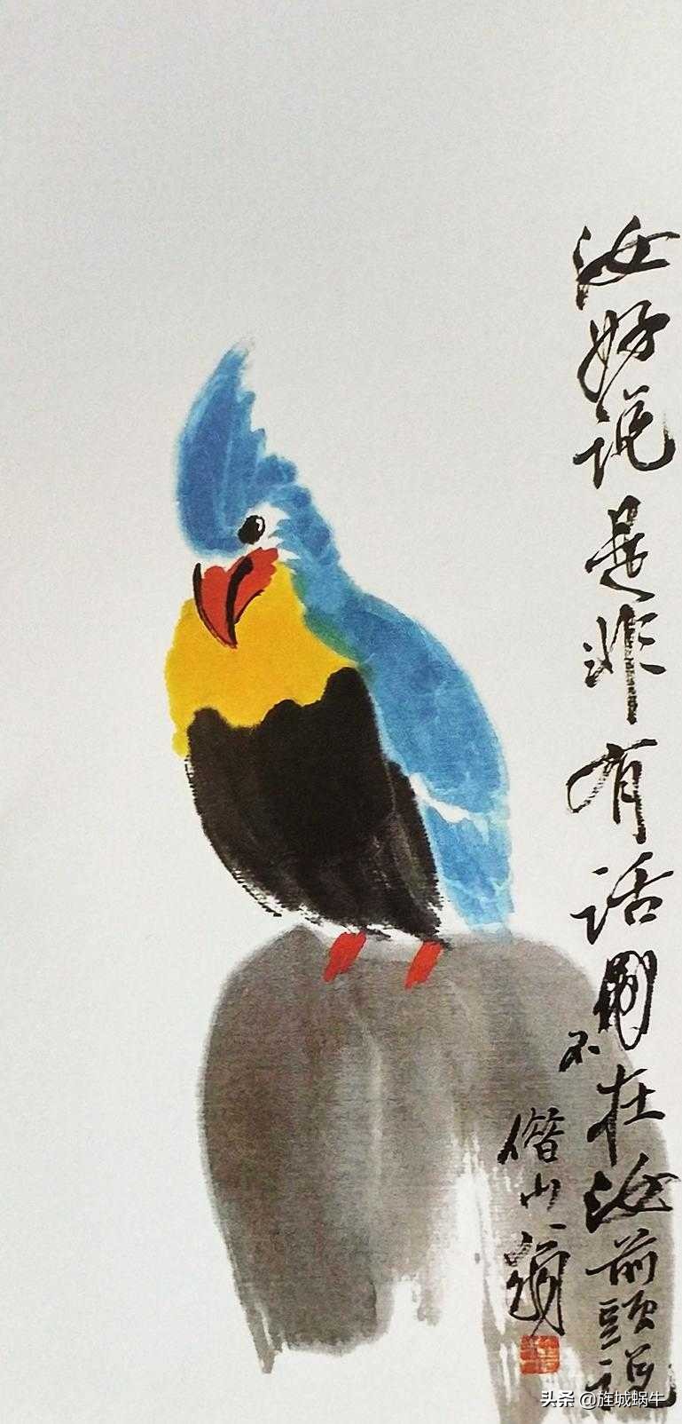 一学就会的禽鸟画法书,禽鸟的画法大全图解