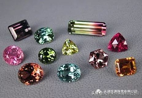 十月生辰石碧玺戒指,十月生辰石碧玺吊坠