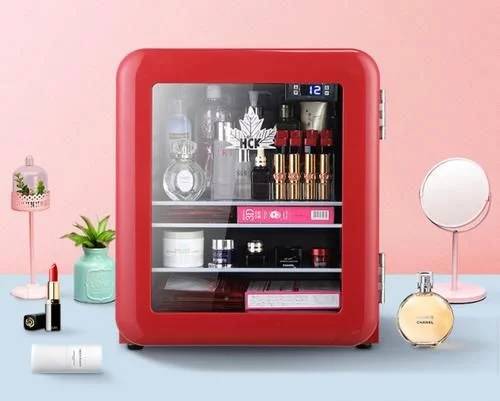 hck哈士奇冰箱旗舰店热销款,哈士奇hck复古小冰箱107升单门