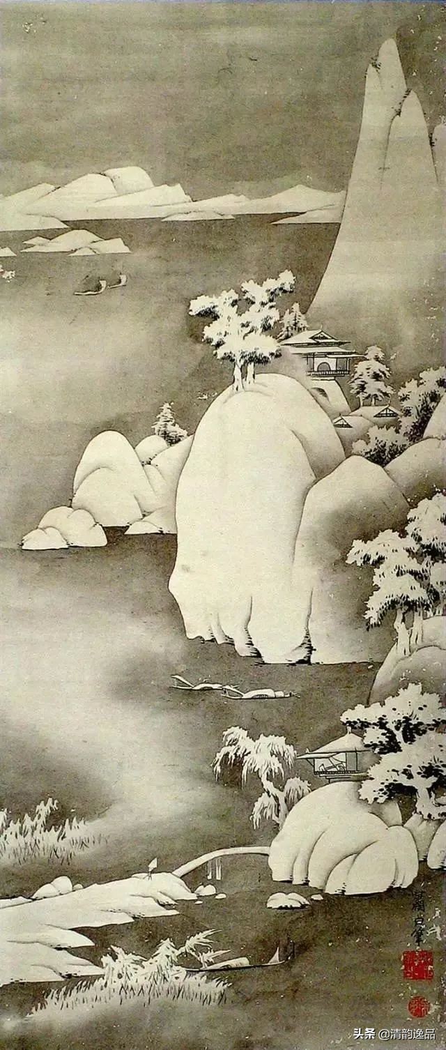 曾我萧白人物,300年前画家