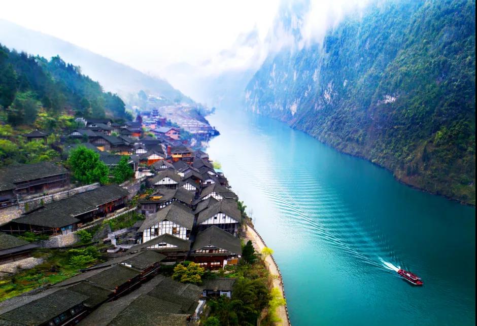 酉阳桃花源龚滩古镇二日游,桃花源龚滩古镇重庆自驾