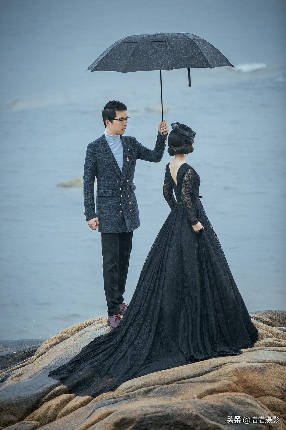 婚纱照下雨天外景怎么拍,拍婚纱照遇到下雨天效果图
