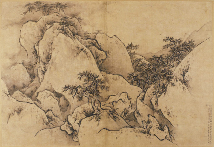 中国传世山水画全集册pdf,中国传世山水画宋代