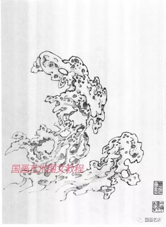 老春山水画基础技法,中国山水画技法教学王岳岗