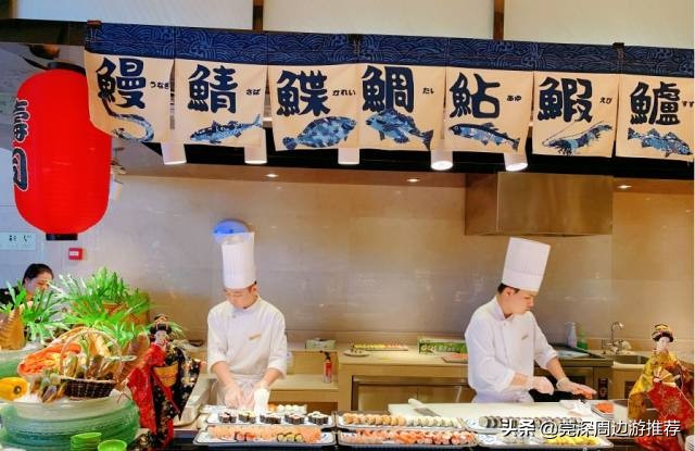 广州日航酒店自助餐早餐,吃4个小时自助餐