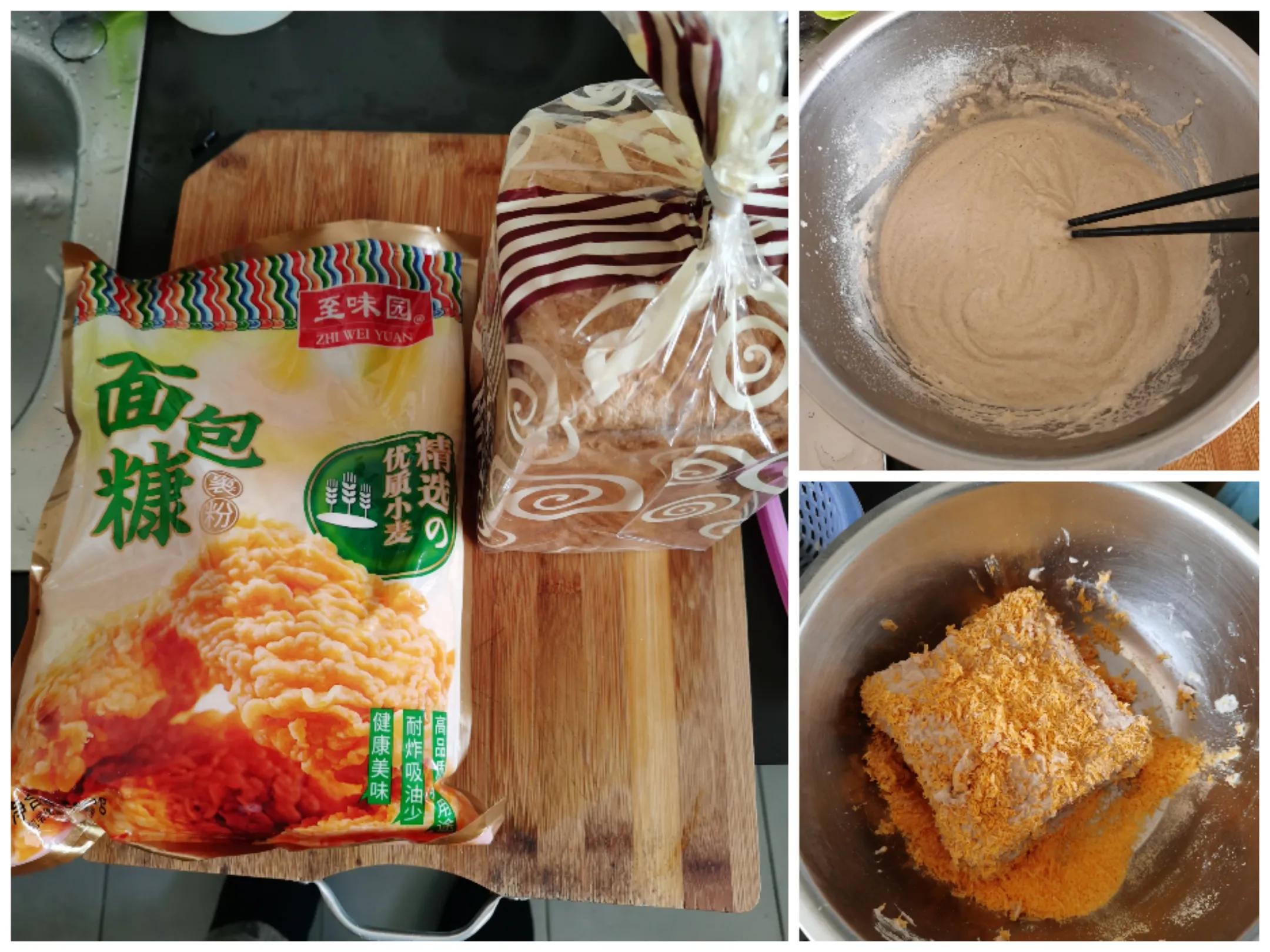 面包佐土豆沙拉教学,面包佐土豆沙拉步骤