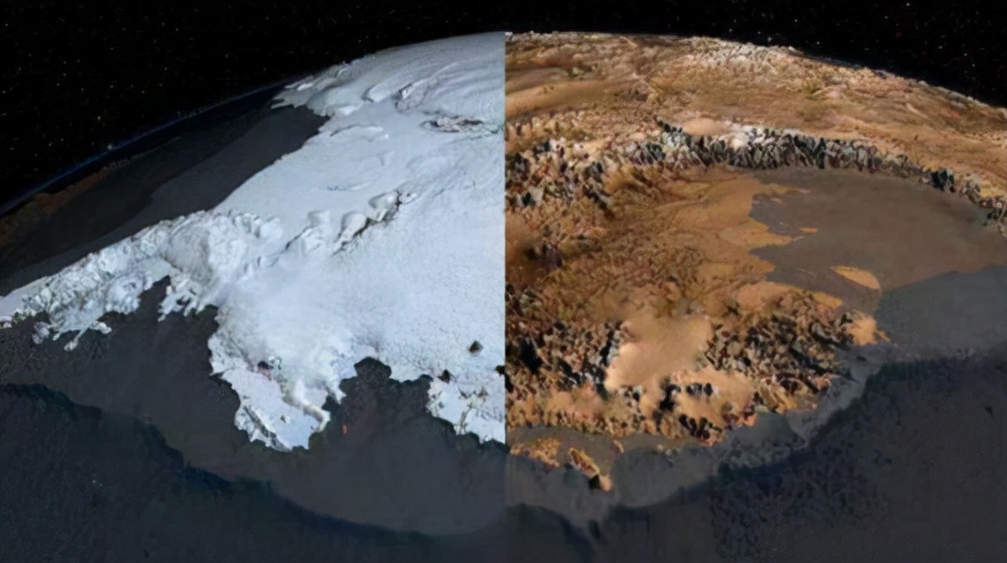 南极冰封史前人类化石,南极冰冻远古人类