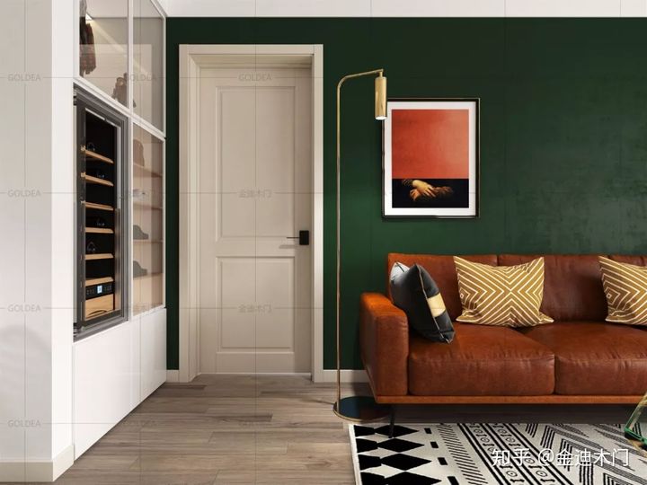 国潮复古风,国潮风室内门