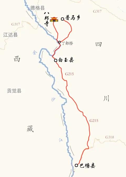 巴塘到八宿路过地名,巴塘到八宿攻略