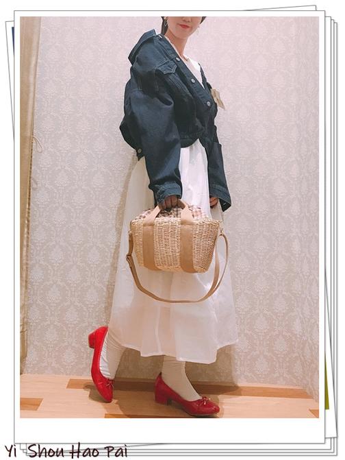 红色鞋子100种搭配,100种小红鞋