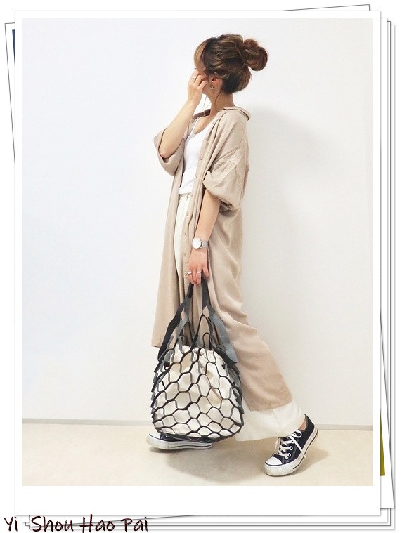 亚麻垂感裤搭配,杏色阔腿亚麻裤的搭配