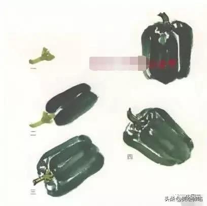 蔬菜怎么画最简单画法,水果蔬菜怎么画又简单