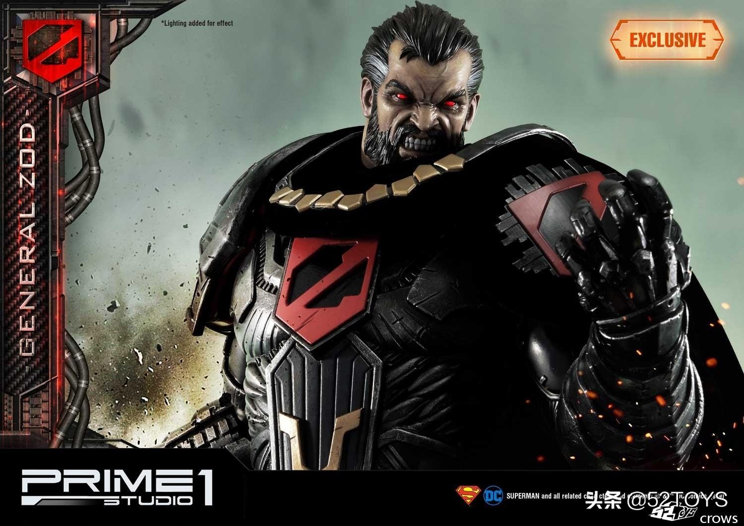 英雄还是暴君Prime1StudioDC佐德将军漫画版1/3雕像前瞻