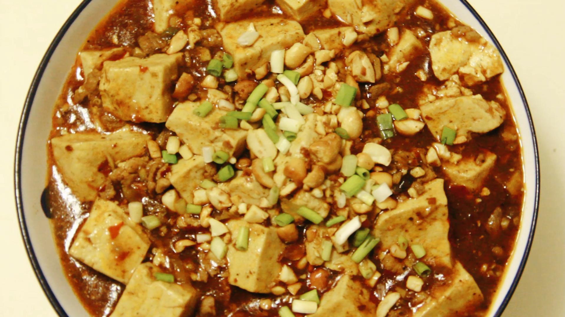 大厨教做菜招牌菜麻婆豆腐,粤菜麻婆豆腐做法特色招牌菜