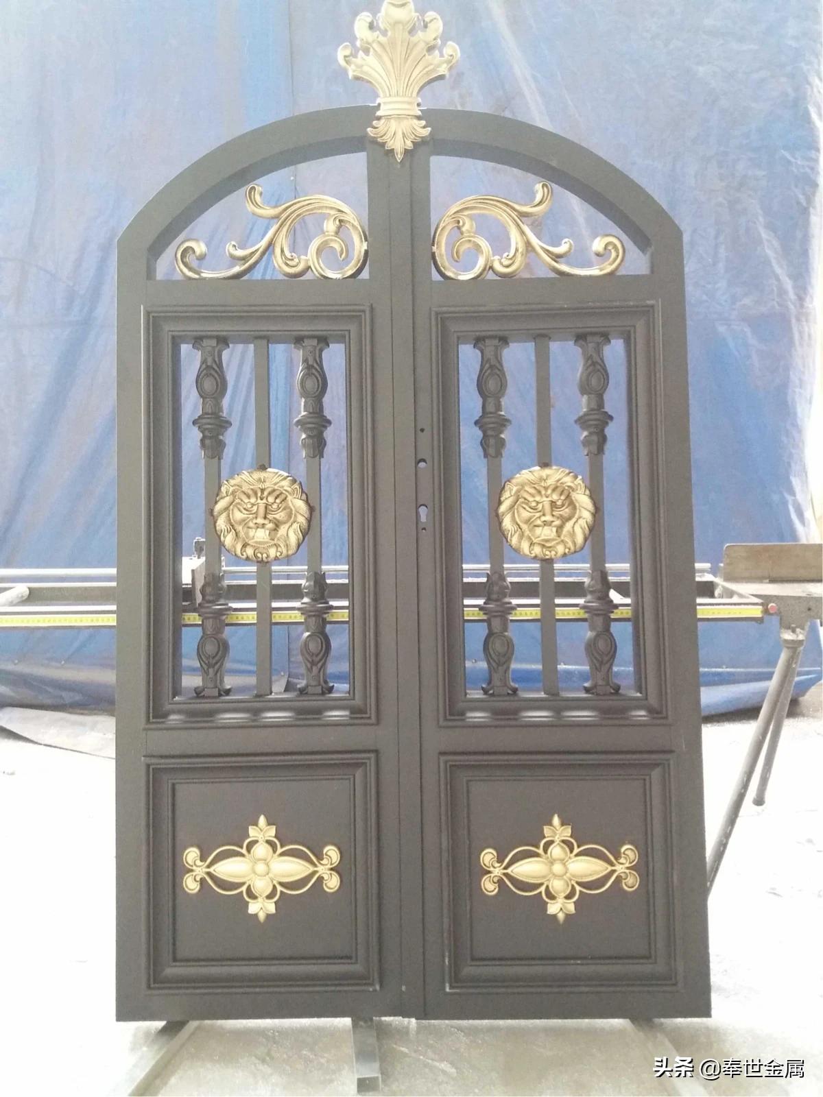 庭院大门怎么样做好看,农村院子做什么门好