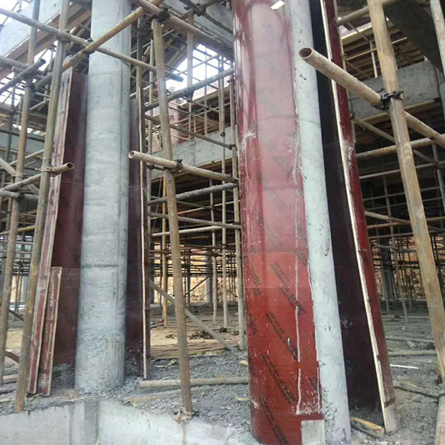 一米高圆柱模板浇筑技巧,建筑圆柱模板拆模