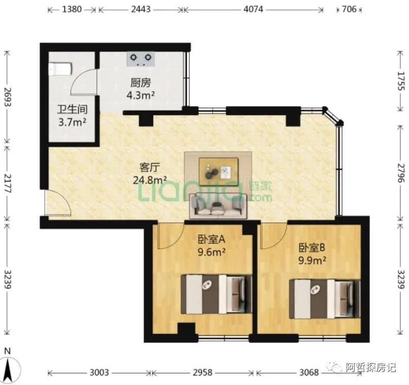 广州天河棠德花园二手房出售,天河棠安花园二手房