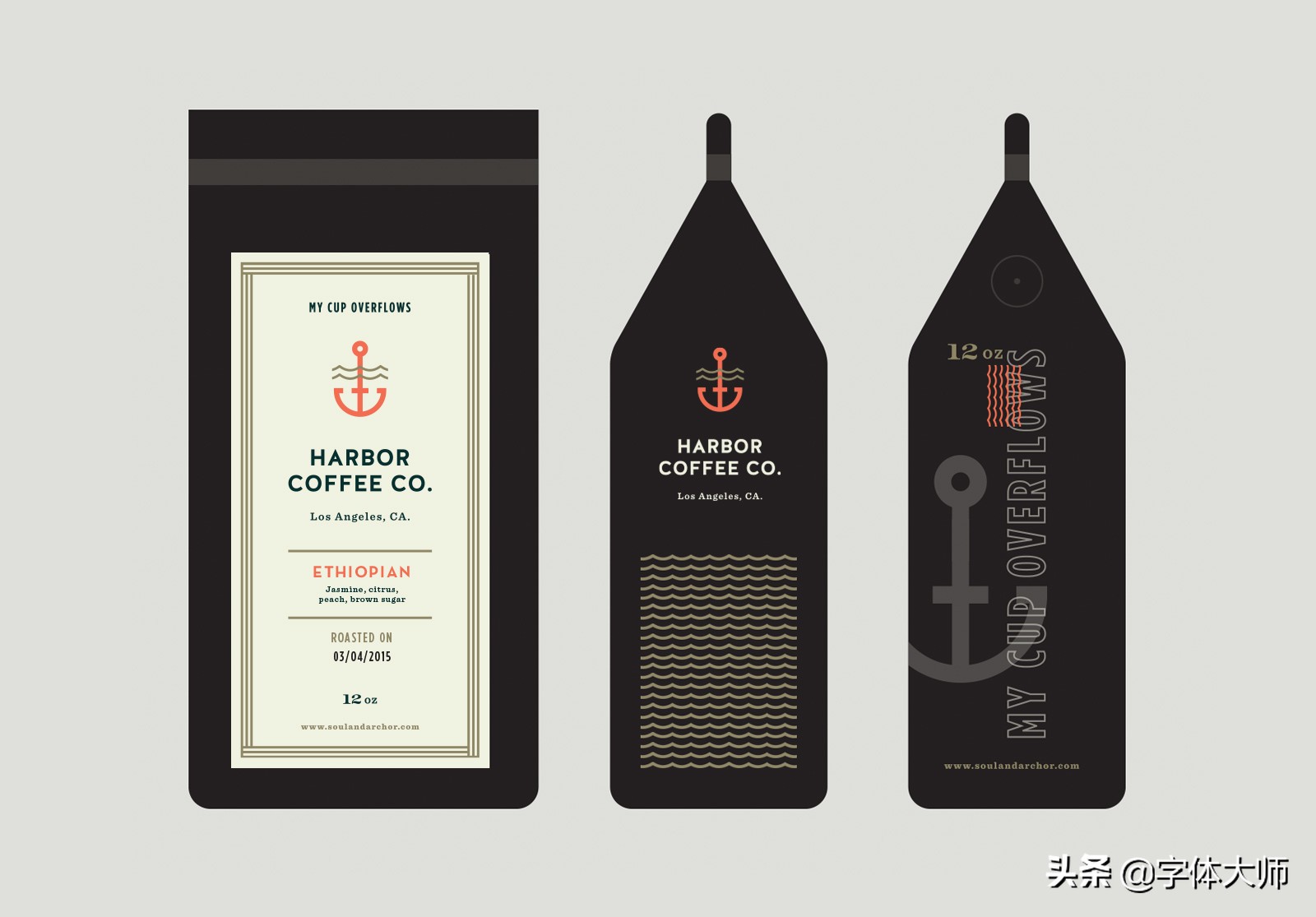 咖啡logo图片大全集,咖啡logo和它们的设计灵感