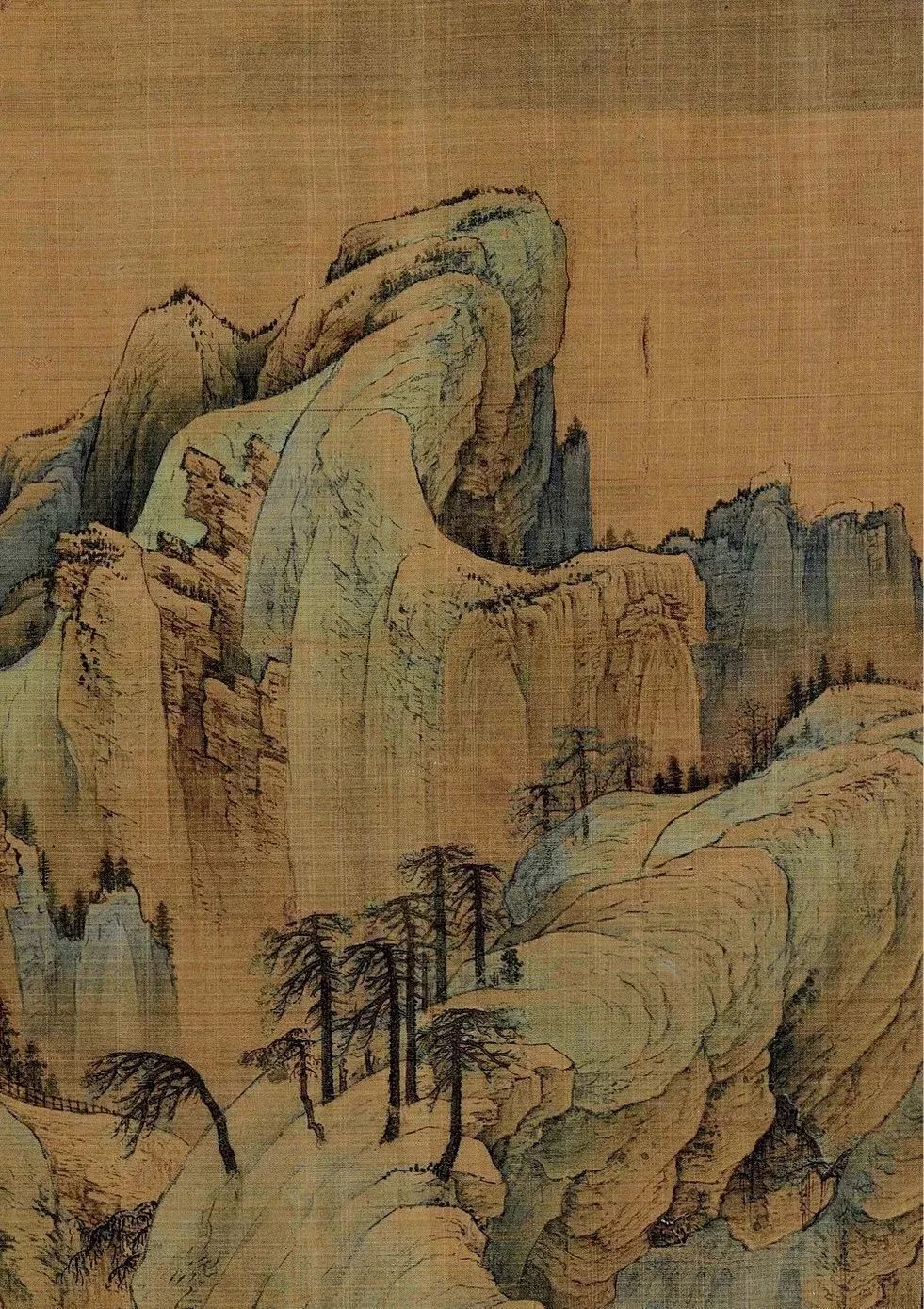 昆仑山龙脉镇宅山水画,中国山水画风水讲究