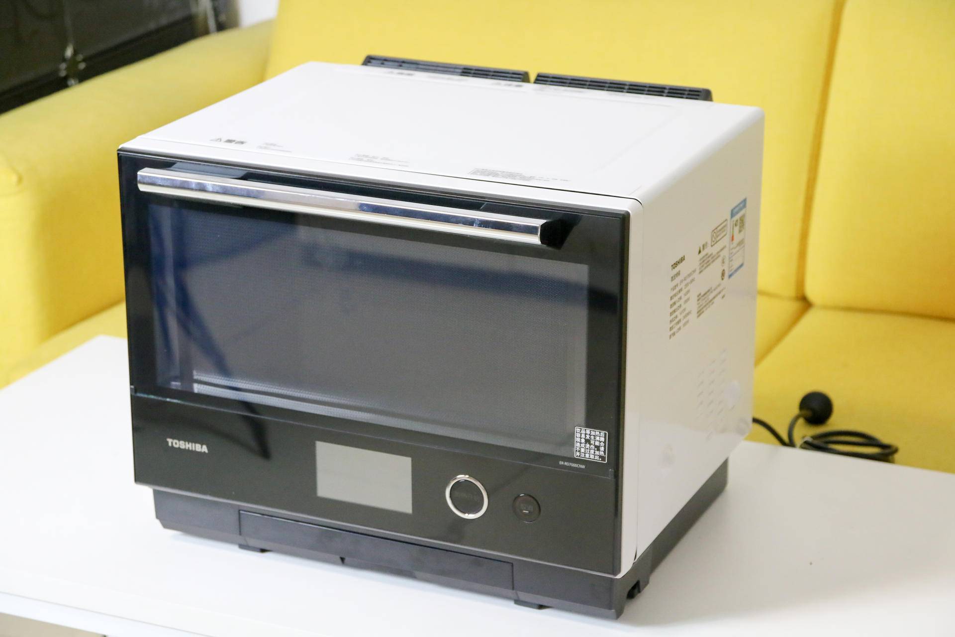 东芝微蒸烤vd7000一体机操作视频,多功能微波炉饭菜加热神器