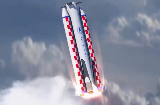 可重复回收航天器,马斯克星舰火箭横向飞行