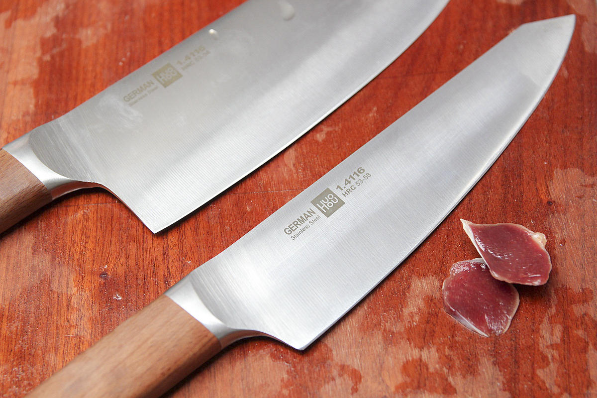 德国钼钒钢家用七件套切菜刀,德国高颜值不锈钢刀具