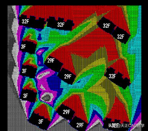天正日照阴影轮廓分析,天正软件可以做采光分析吗