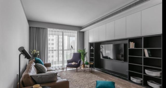 小户型电视柜设计高级感,便宜简约大气电视柜大全