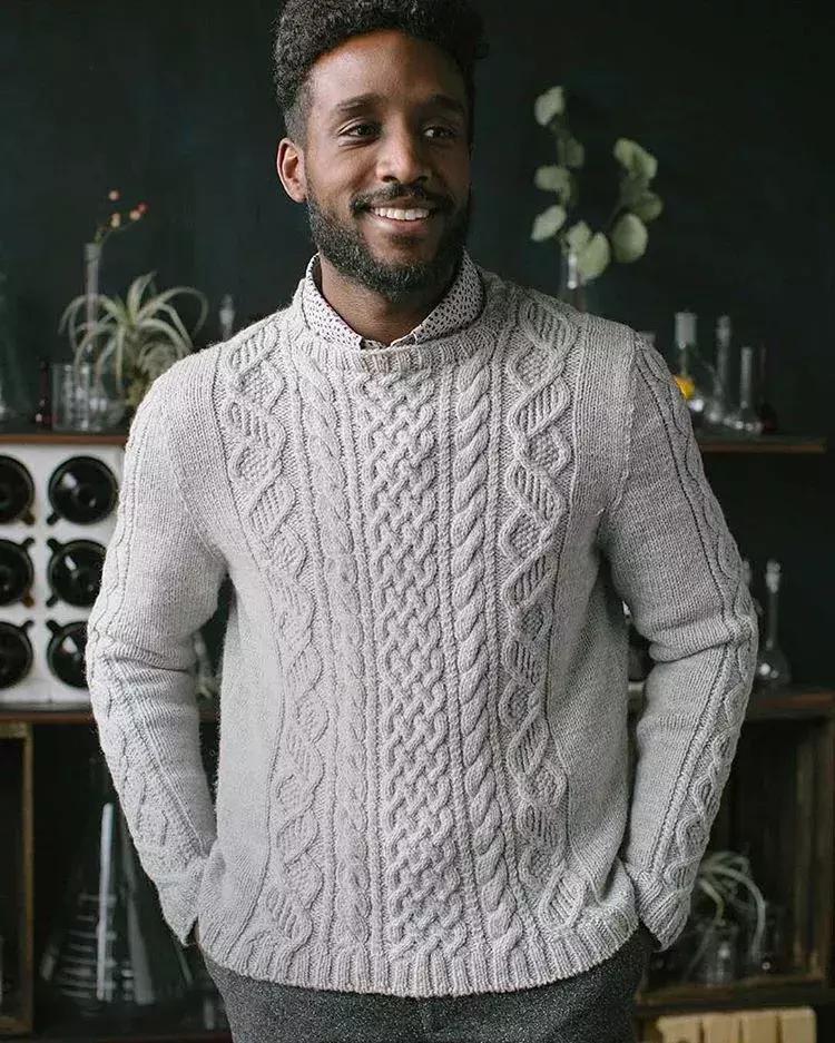 毛衣是冬季的基础单品,毛衣要更适合寒冬