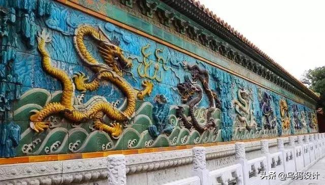 九龙壁上的九条龙各是什么形态,双面九龙壁一共有多少条龙
