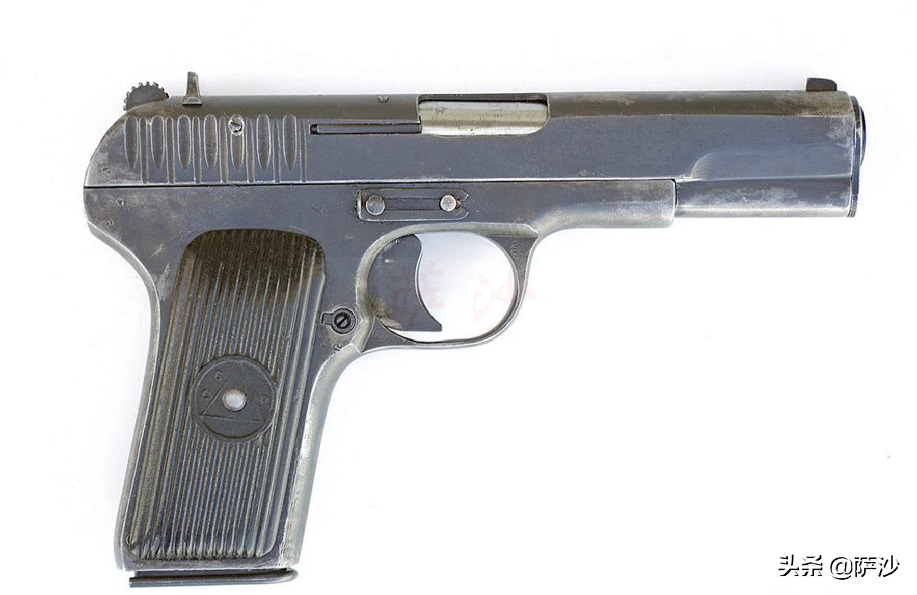 威震港台的大黑星手枪是什么?60年的经典*4式5**半自动手枪