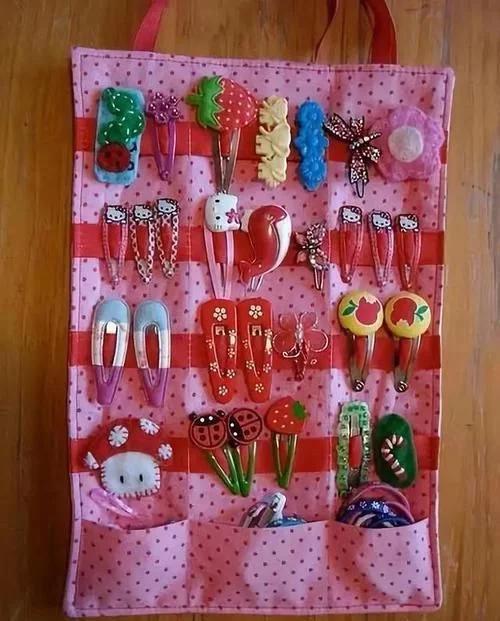 自制收纳小布筐超好看,碎布做有盖子的收纳筐