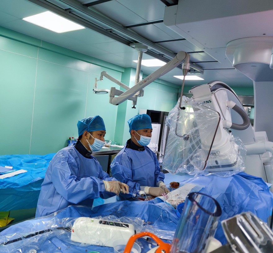 信阳市中心医院心脏射频消融手术,信阳中心医院心血管科室怎样