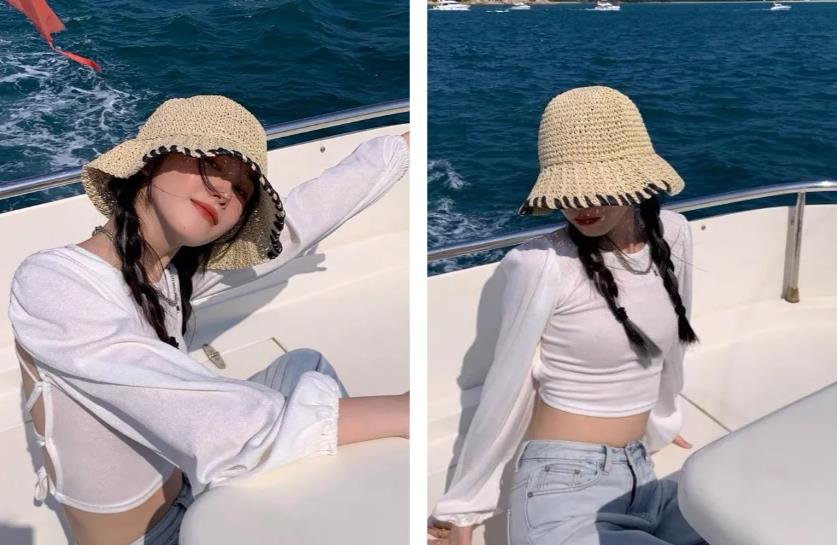 油头帽夏季,适合遮短发油头的帽子