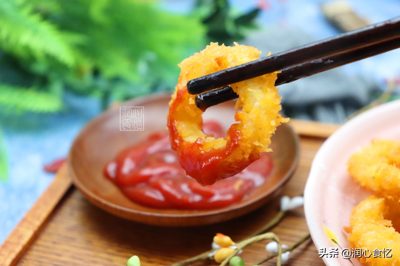 烧烤鱿鱼圈做法,鱿鱼不放油怎么做好吃