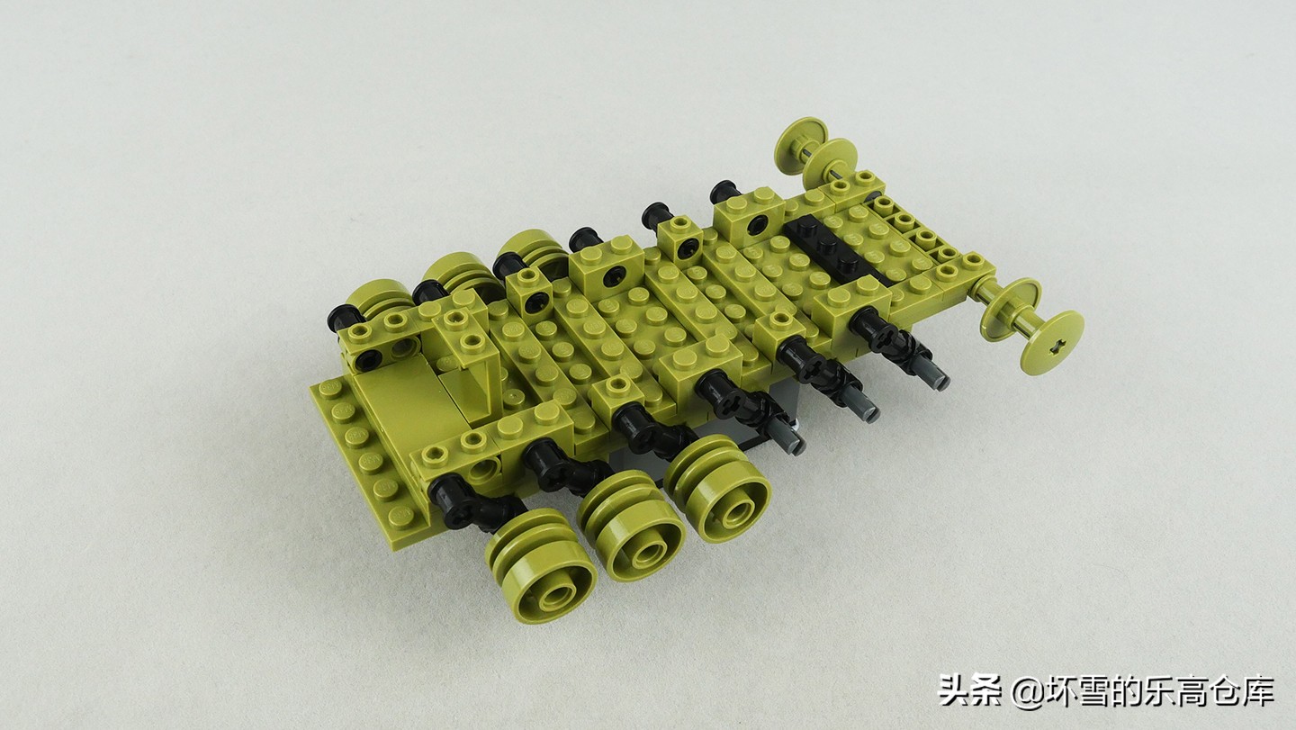 射豹勇士：小鲁班积木M26潘兴二合一套件评测