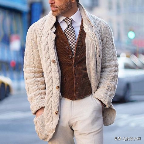 男士无领羊绒开衫怎么搭配,羊毛开衫什么款式好看男