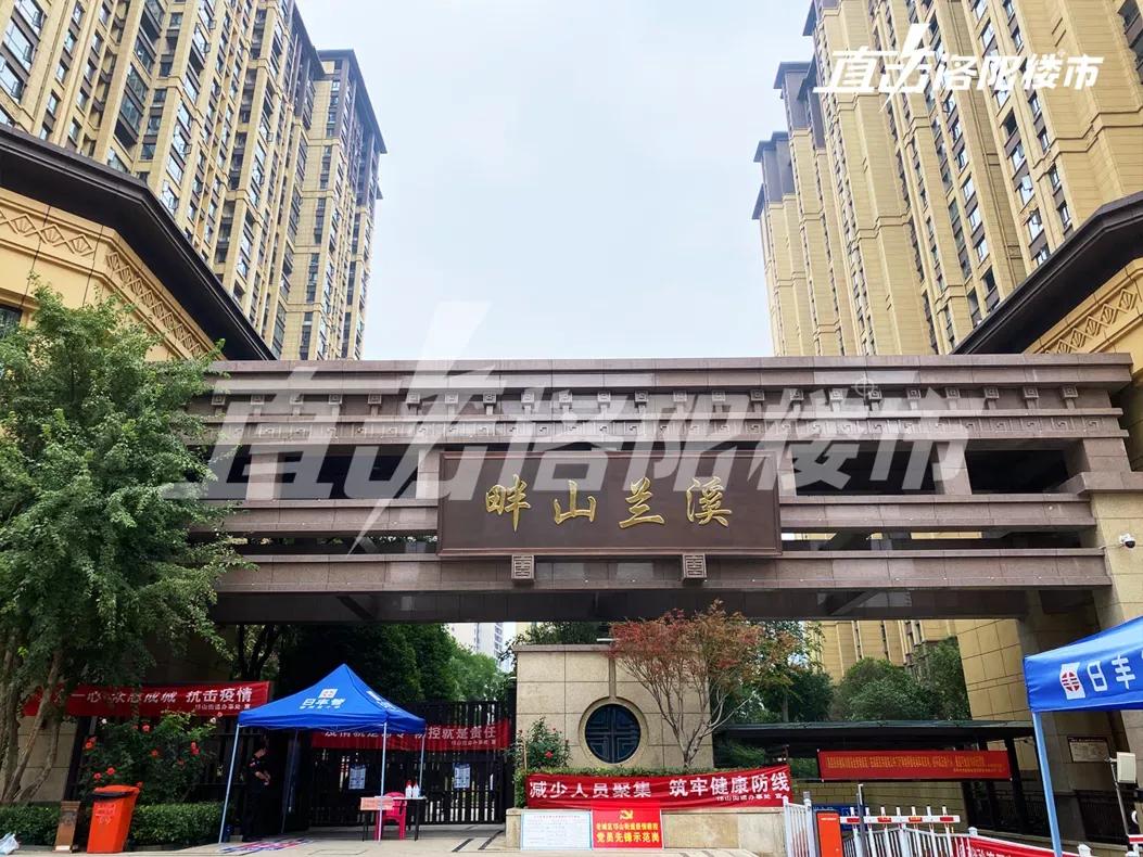 洛阳轻奢大气小区大门,洛阳哪家大门靠谱