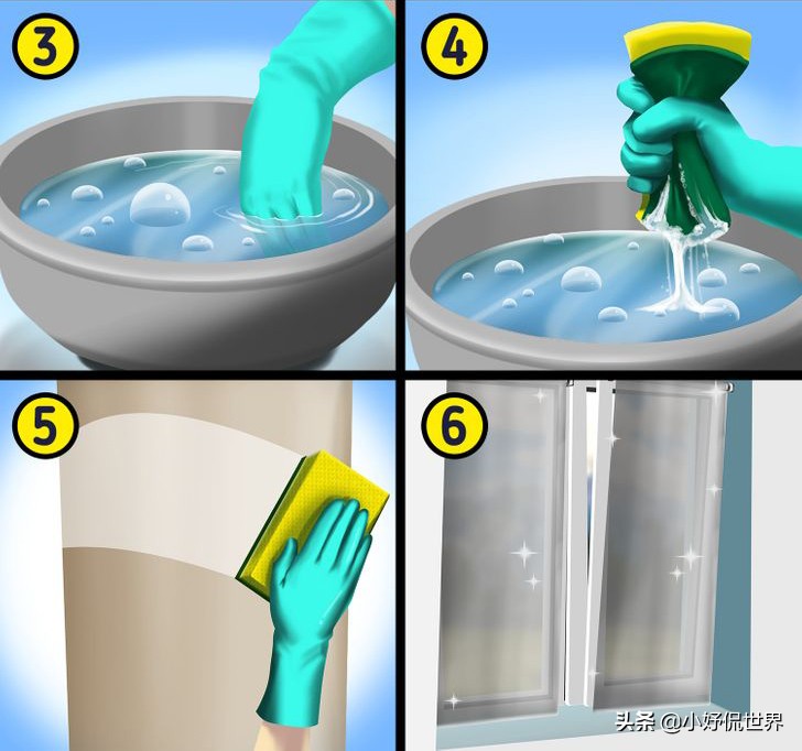 日常生活小常识家庭清洁小妙招,如何清洁卷帘窗