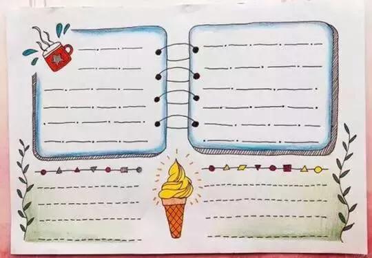 happynewyear手抄报模板,万能通用手抄报模板8k小学生国庆