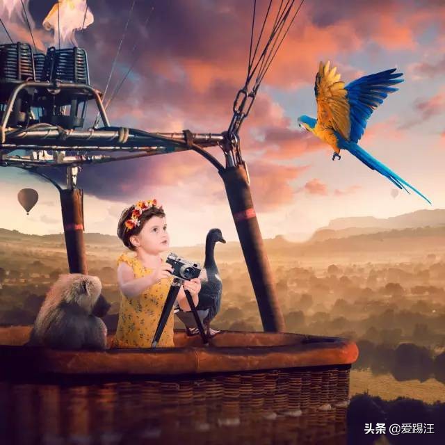 ps后期合成梦幻大场景,ps梦幻后期调色