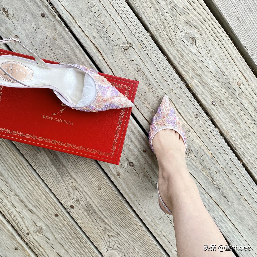 RenéCaovilla的9款手工高跟鞋，艺术品也可以穿在脚上