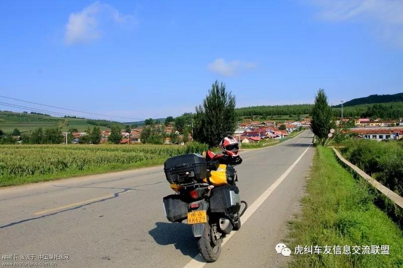 福州高龄机车骑士星空之漠河寻北摩旅，沿着中朝界河摩旅（4）