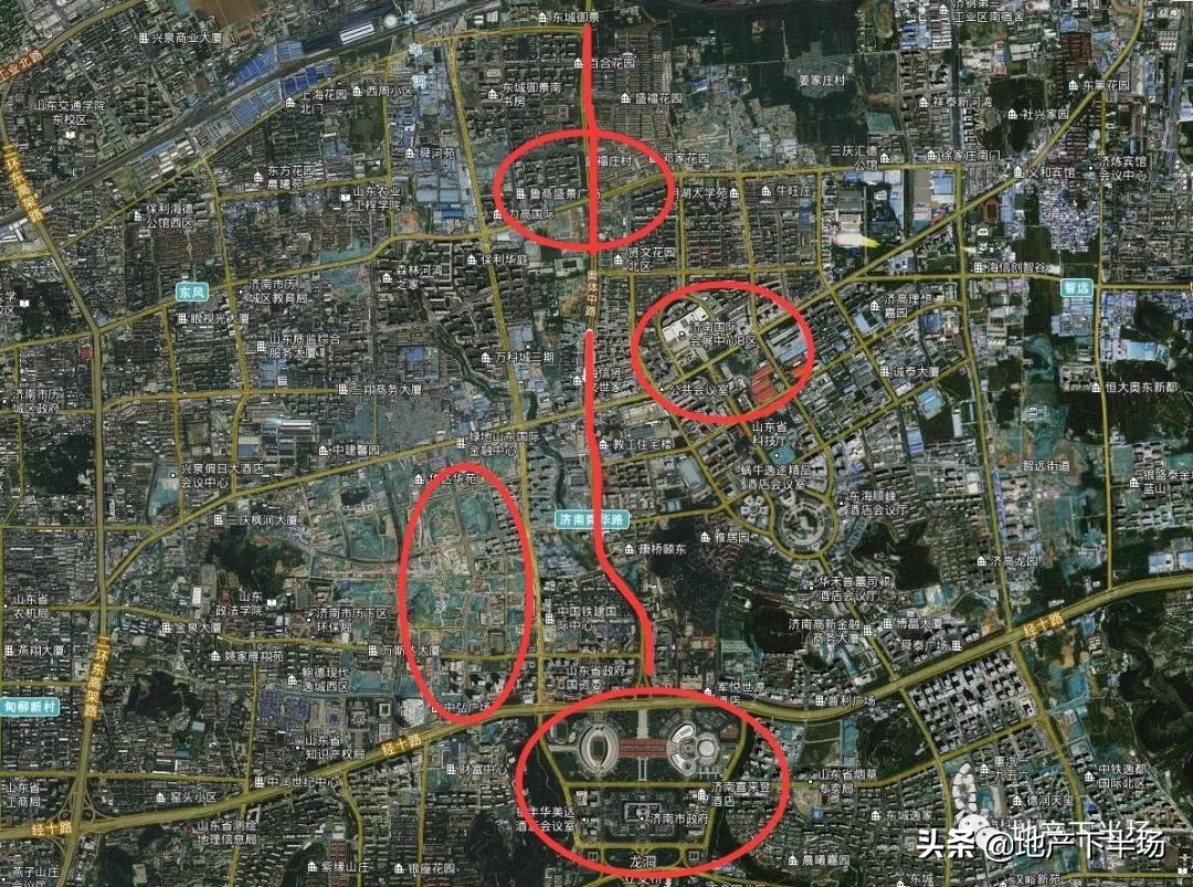 济南奥体中路什么档次,济南奥体中路片区