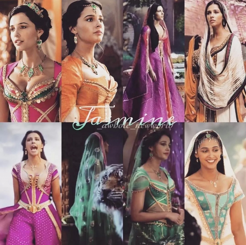 迪士尼公主和阿拉丁,迪士尼阿拉丁里面的公主