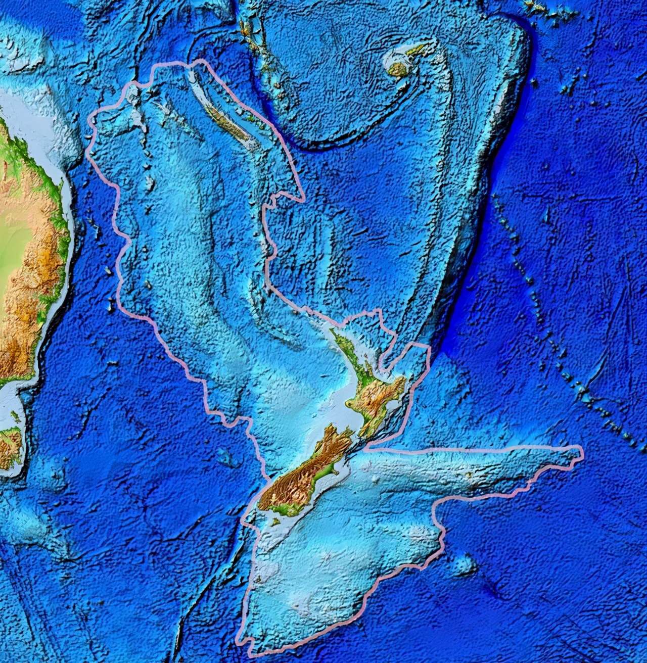 新西兰属于世界第八大洲,世界地理版图排名