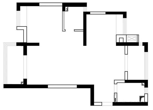 69㎡2室变3室,收纳惊人,还有阳光大书房!